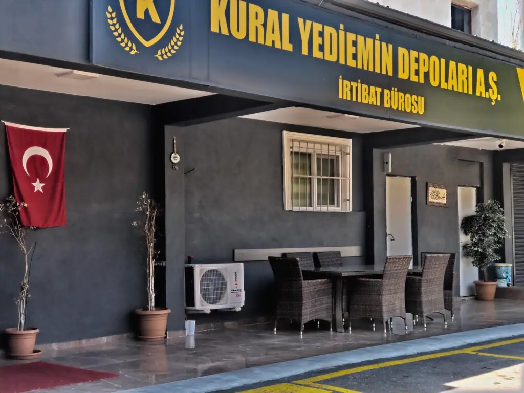 Kural Yediemin irtibat bürosu cephesi