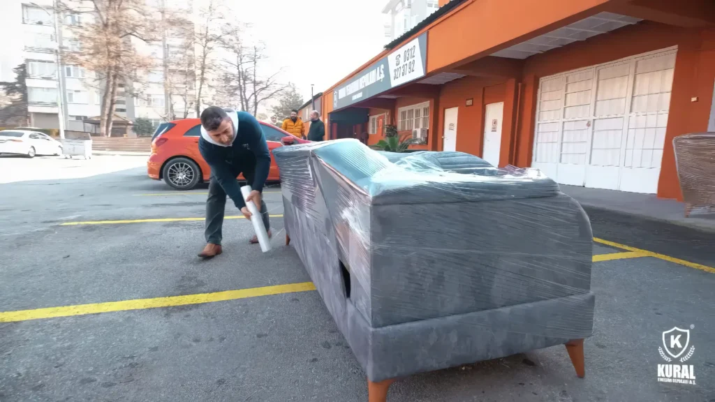 Eşya paketleme ve muhafaza operasyonu